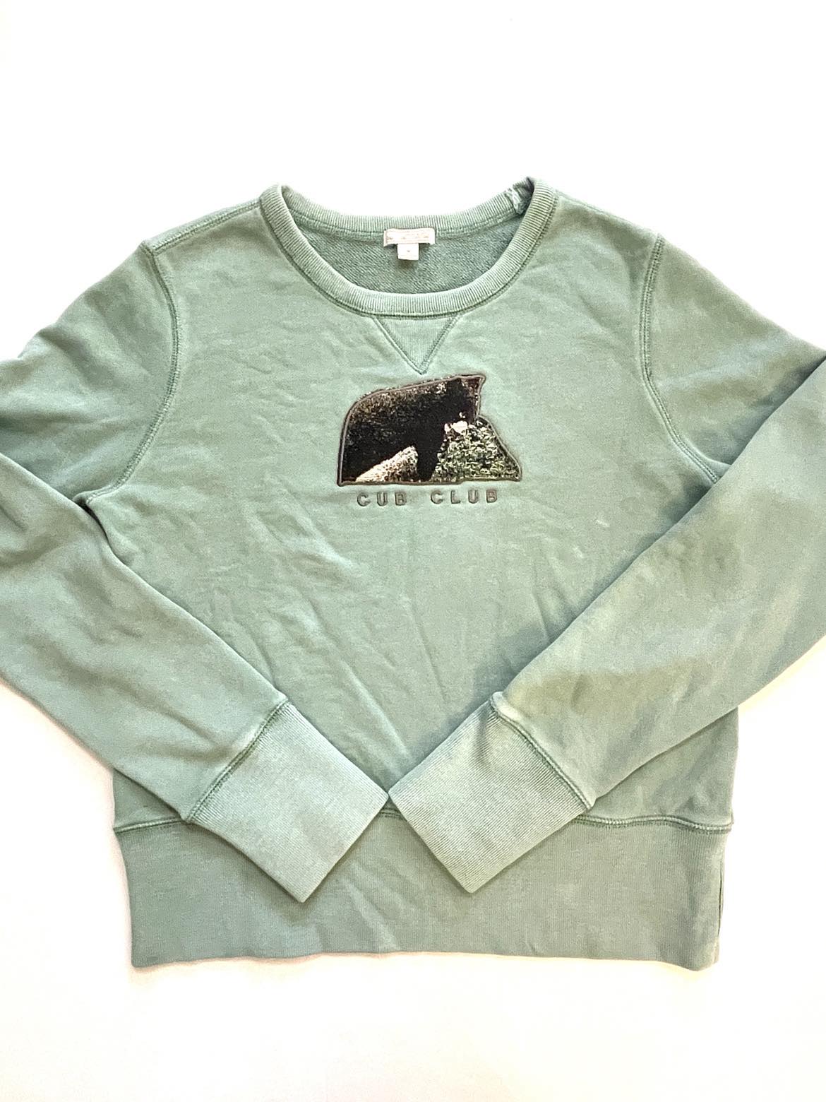 Cub Club Sage Green Crewneck - Medium