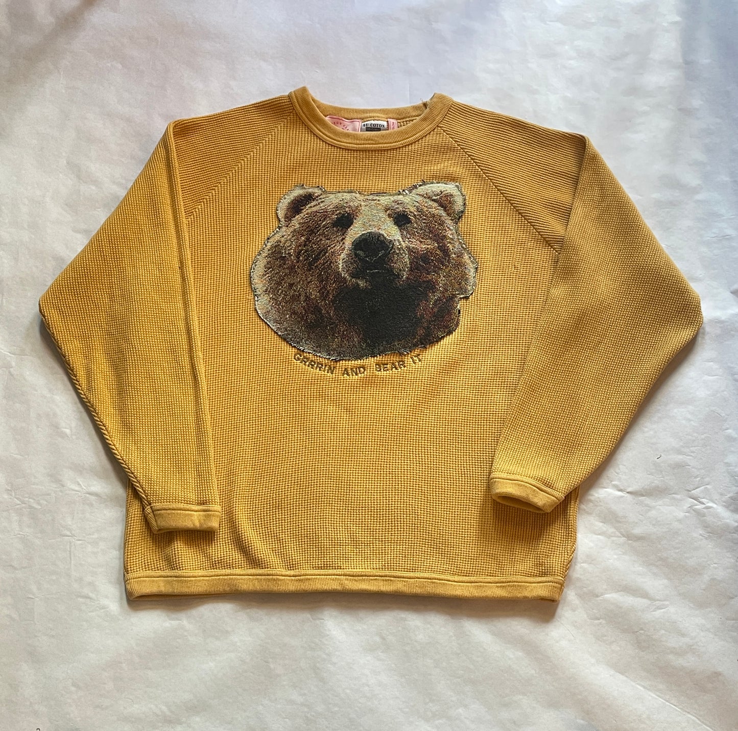 Grrrin & Bear It Crewneck - One Size