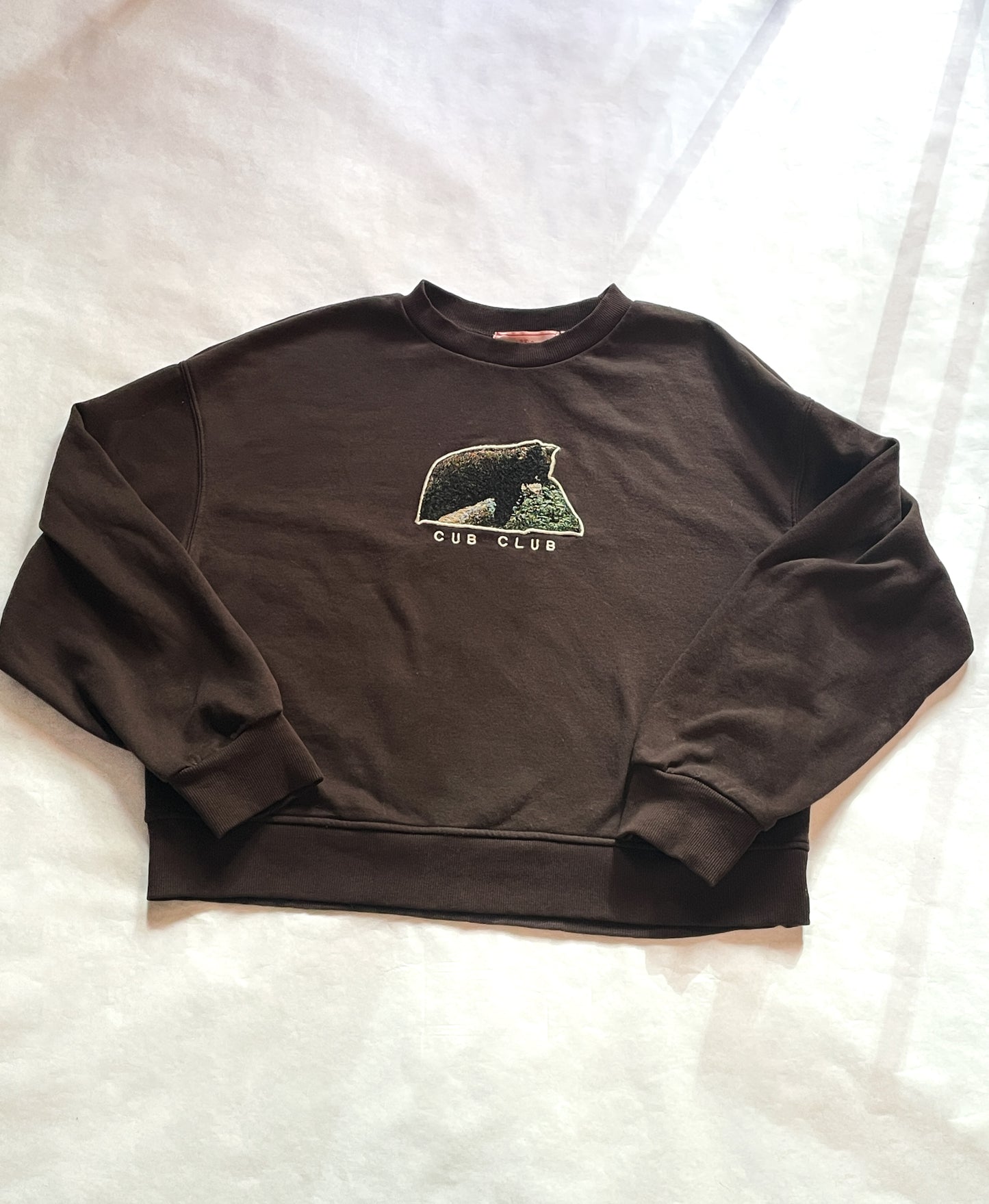 Cub Club Brown Crewneck